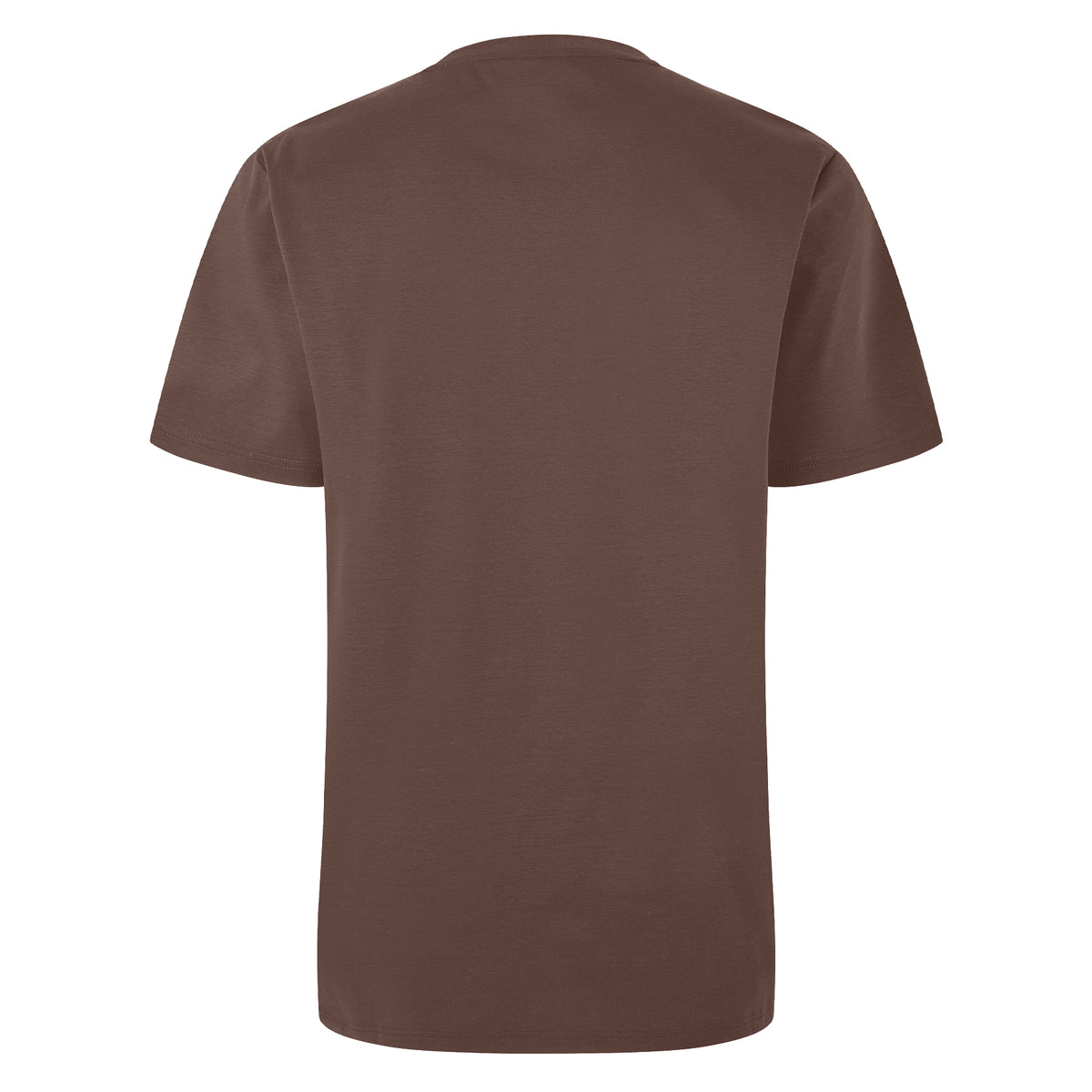 Taupe - Back - Belier Mens Emblem T-Shirt
