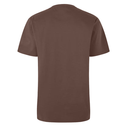 Taupe - Back - Belier Mens Emblem T-Shirt