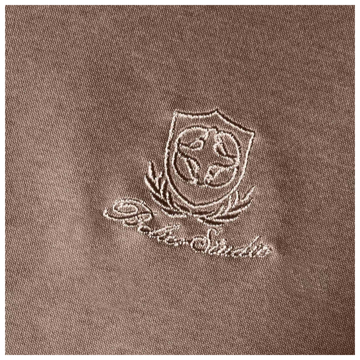 Taupe - Side - Belier Mens Emblem T-Shirt