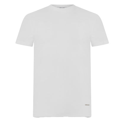 White - Front - Belier Mens Emblem T-Shirt