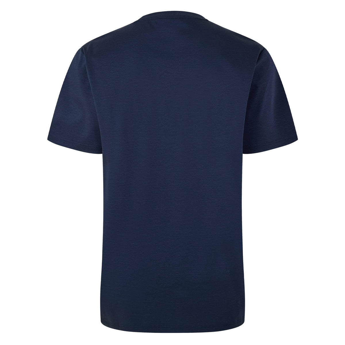 Navy - Back - Belier Mens Emblem T-Shirt