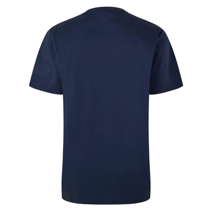 Navy - Back - Belier Mens Emblem T-Shirt
