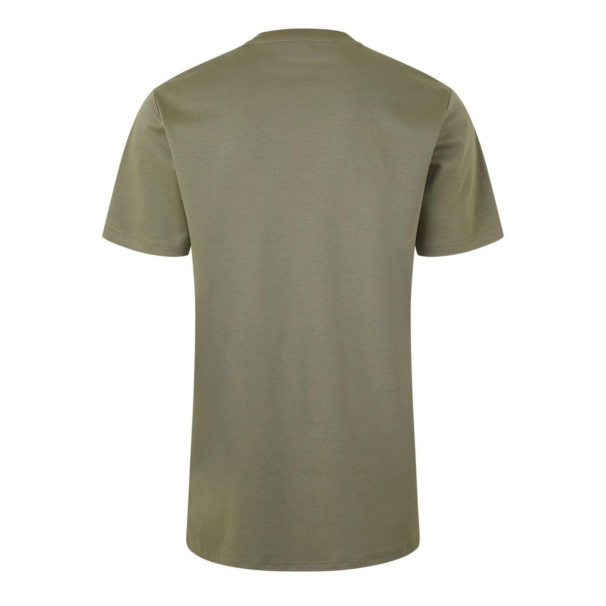 Olive - Back - Belier Mens Emblem T-Shirt