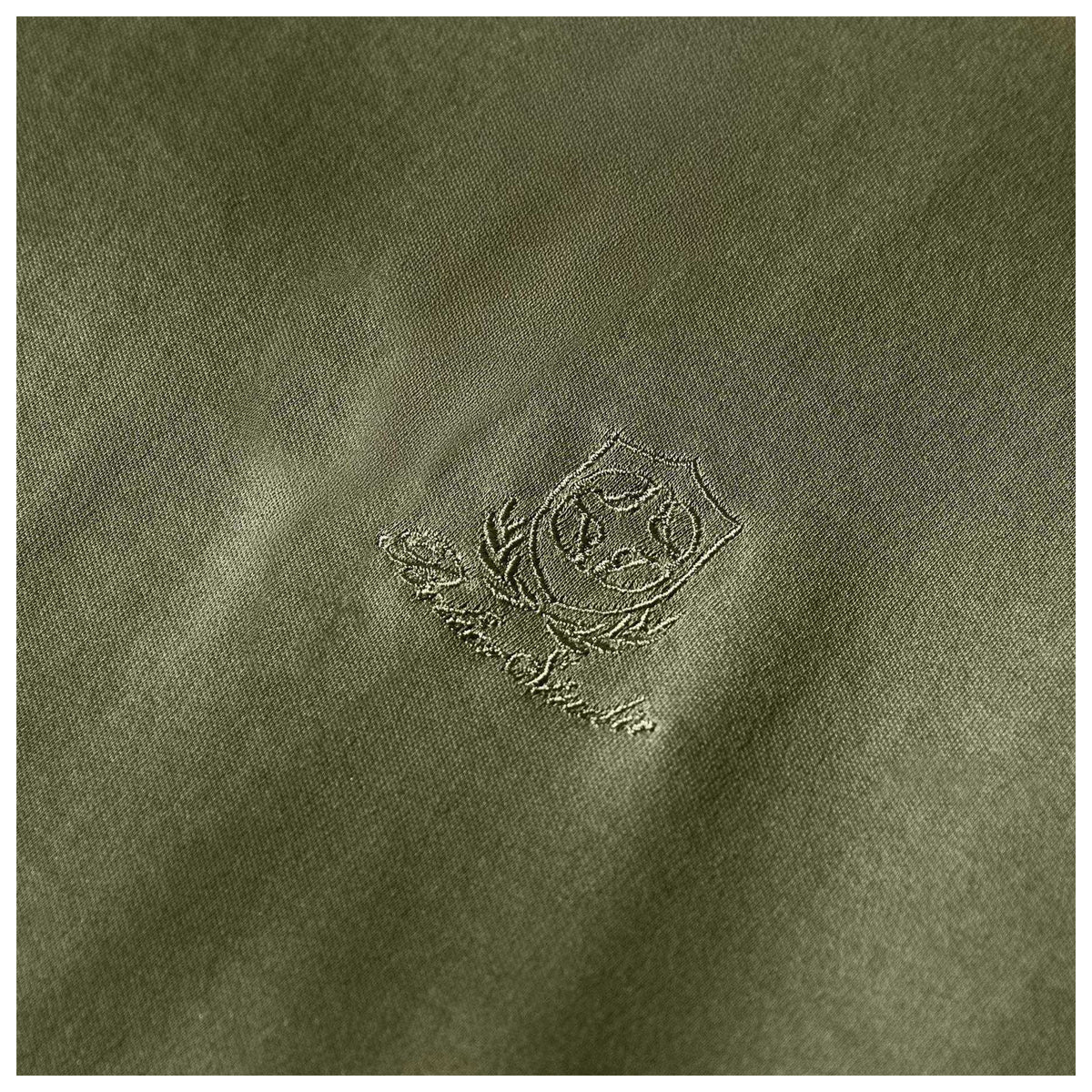 Olive - Side - Belier Mens Emblem T-Shirt