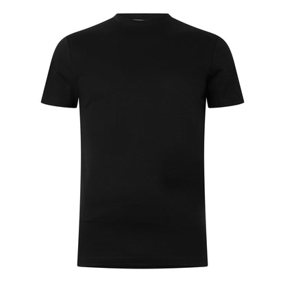 Black - Front - Belier Mens Emblem T-Shirt