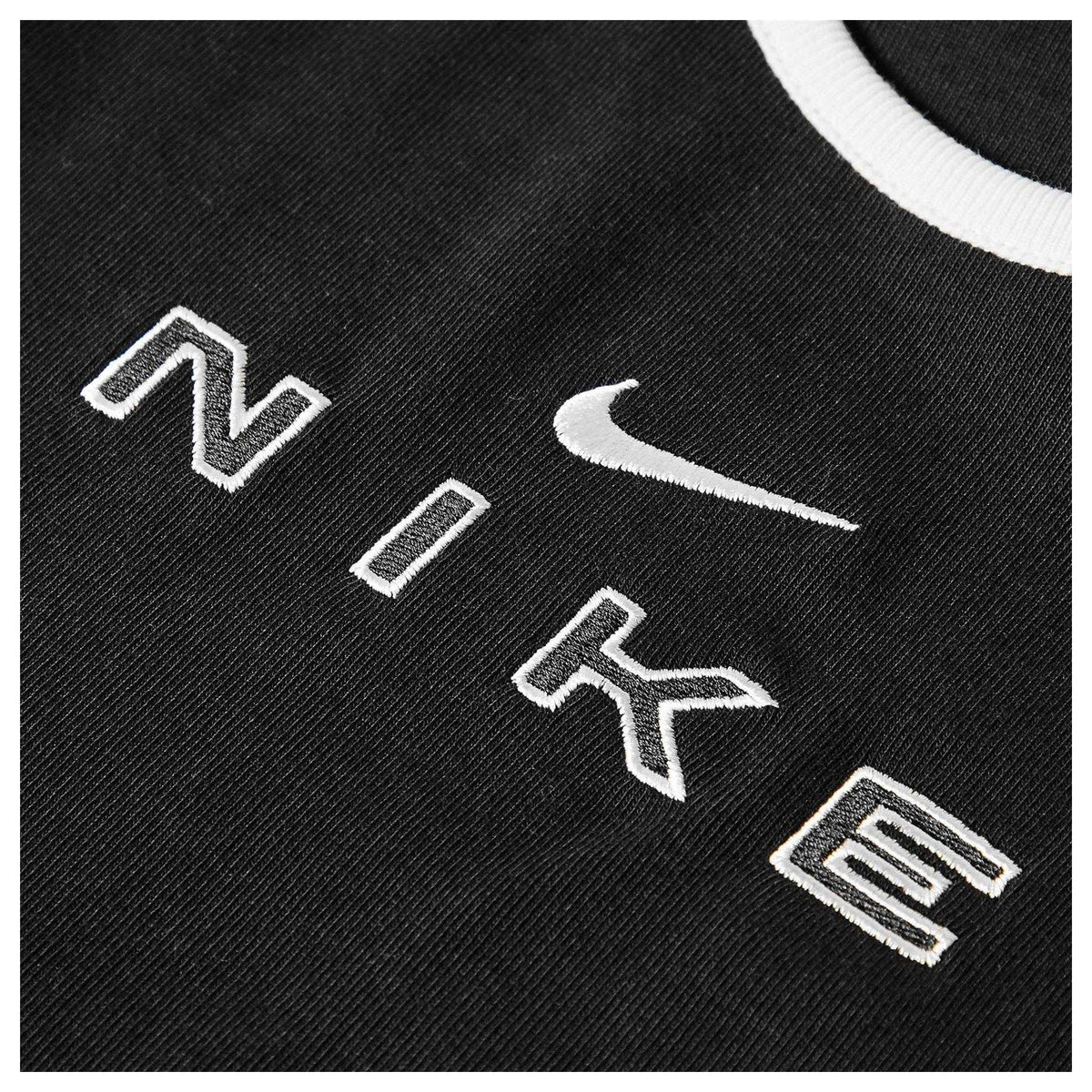 Black-Chalk - Side - Nike Womens-Ladies Contrast Tank Top