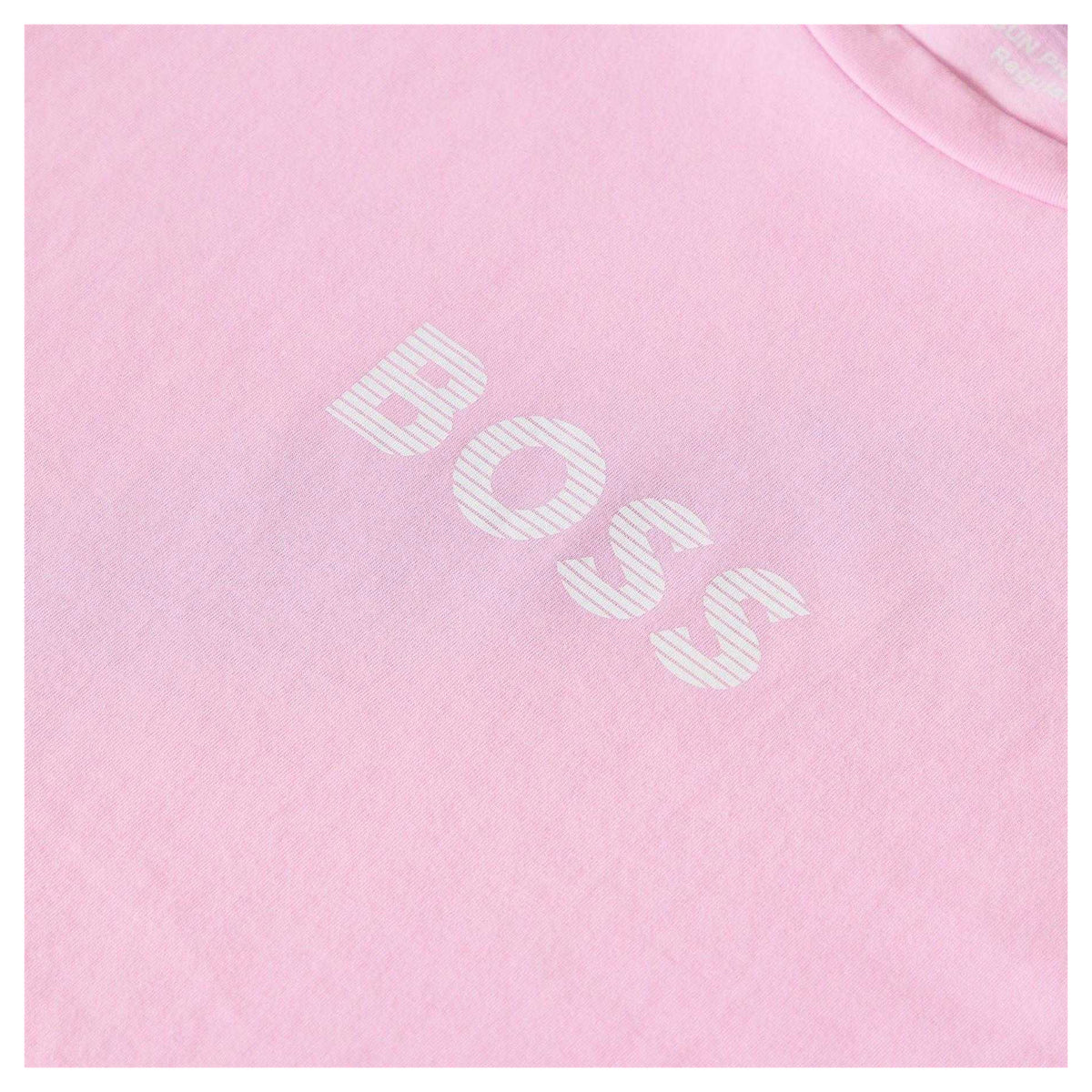 Light Pink - Side - Boss Mens Sailfish Jersey T-Shirt