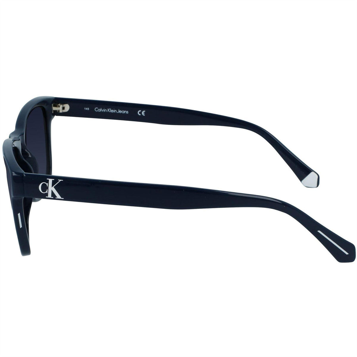Blue - Pack Shot - Calvin Klein Mens Jeans Rectangle Sunglasses