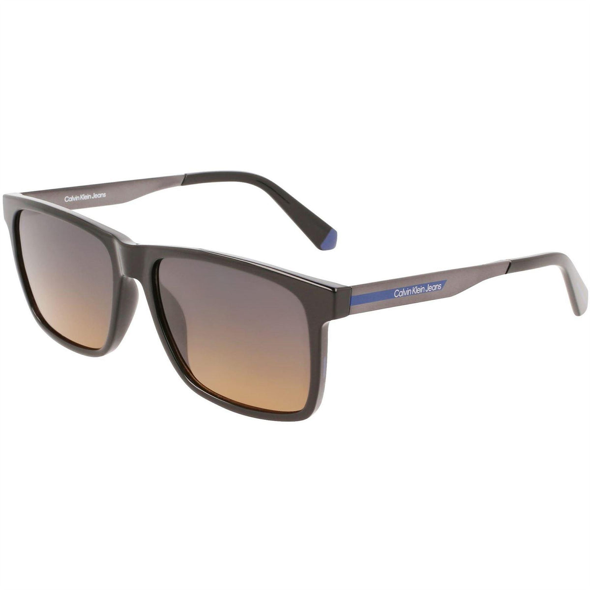 Black - Lifestyle - Calvin Klein Mens Jeans Rectangle Sunglasses