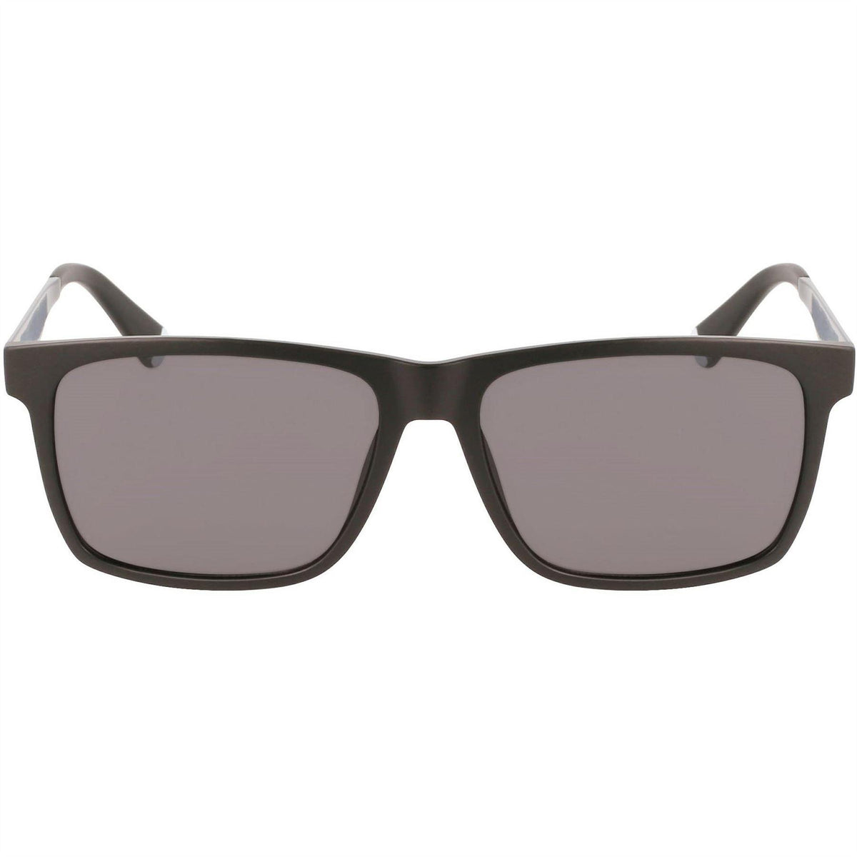 Matte Black - Front - Calvin Klein Mens Jeans Rectangle Sunglasses