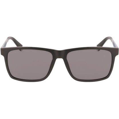Matte Black - Front - Calvin Klein Mens Jeans Rectangle Sunglasses