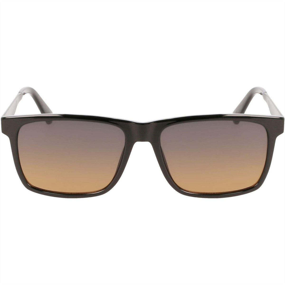 Black - Front - Calvin Klein Mens Jeans Rectangle Sunglasses