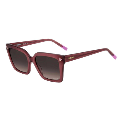 Mauve - Back - Missoni Womens-Ladies Round Gradient Sunglasses