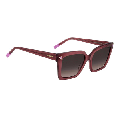 Mauve - Side - Missoni Womens-Ladies Round Gradient Sunglasses