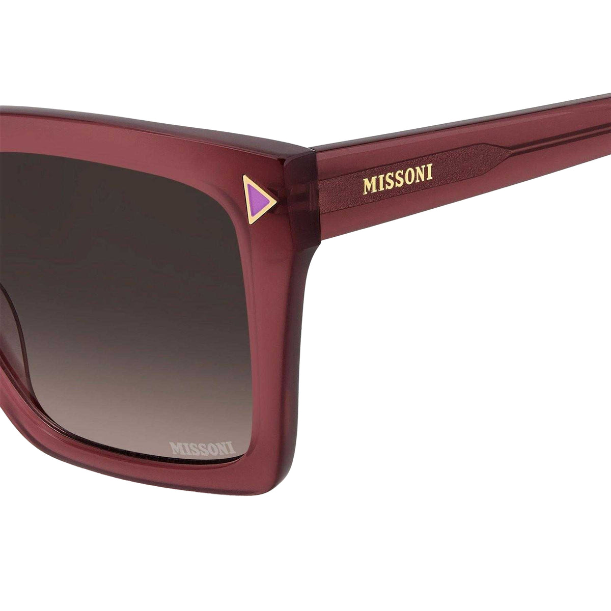 Mauve - Lifestyle - Missoni Womens-Ladies Round Gradient Sunglasses