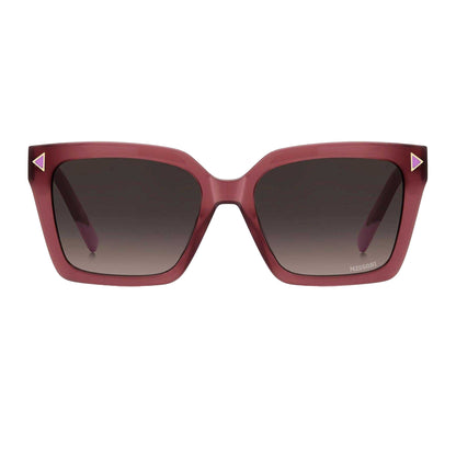 Mauve - Front - Missoni Womens-Ladies Round Gradient Sunglasses