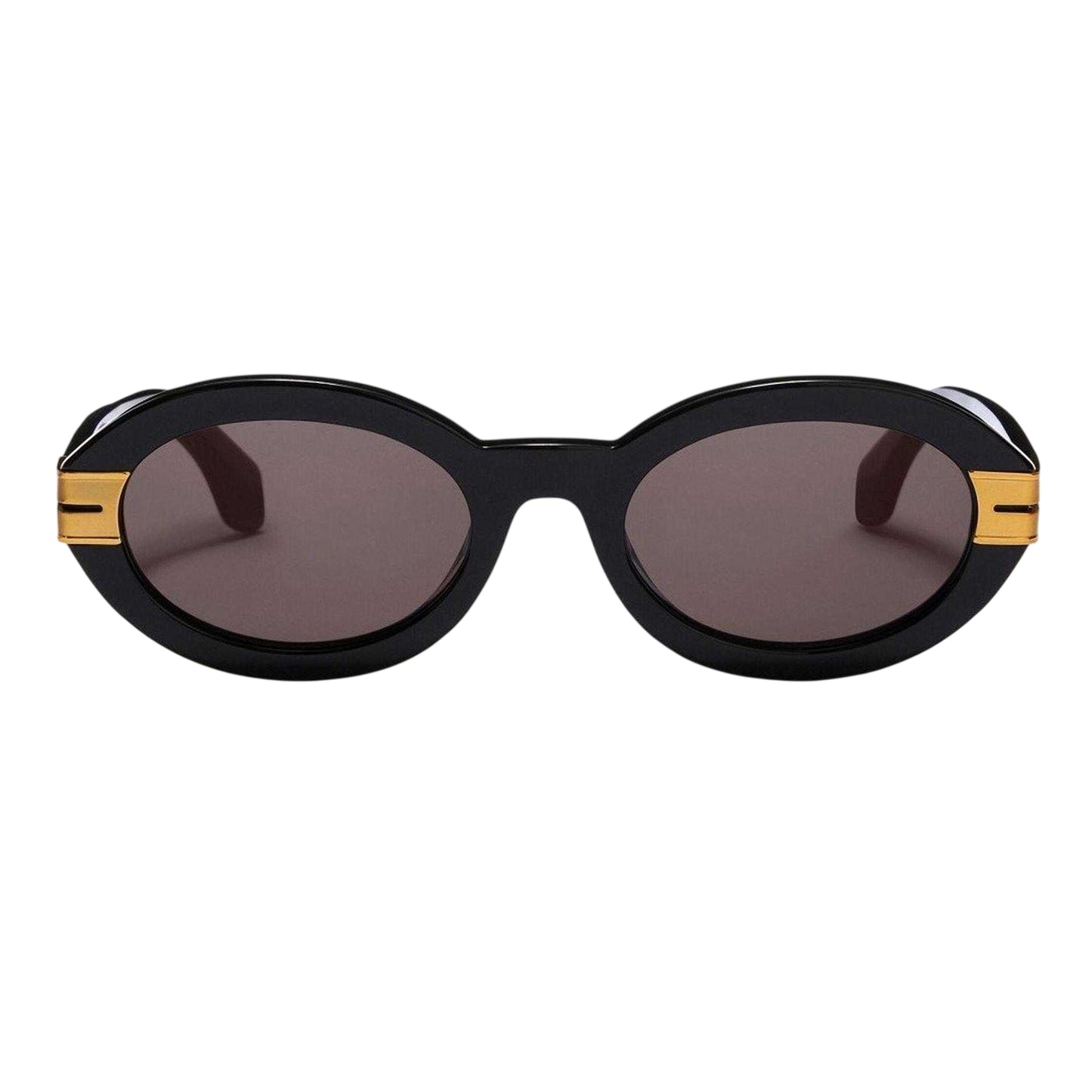 Black-Dark Grey - Front - Palm Angels Womens-Ladies Miracle Cat Eye Sunglasses
