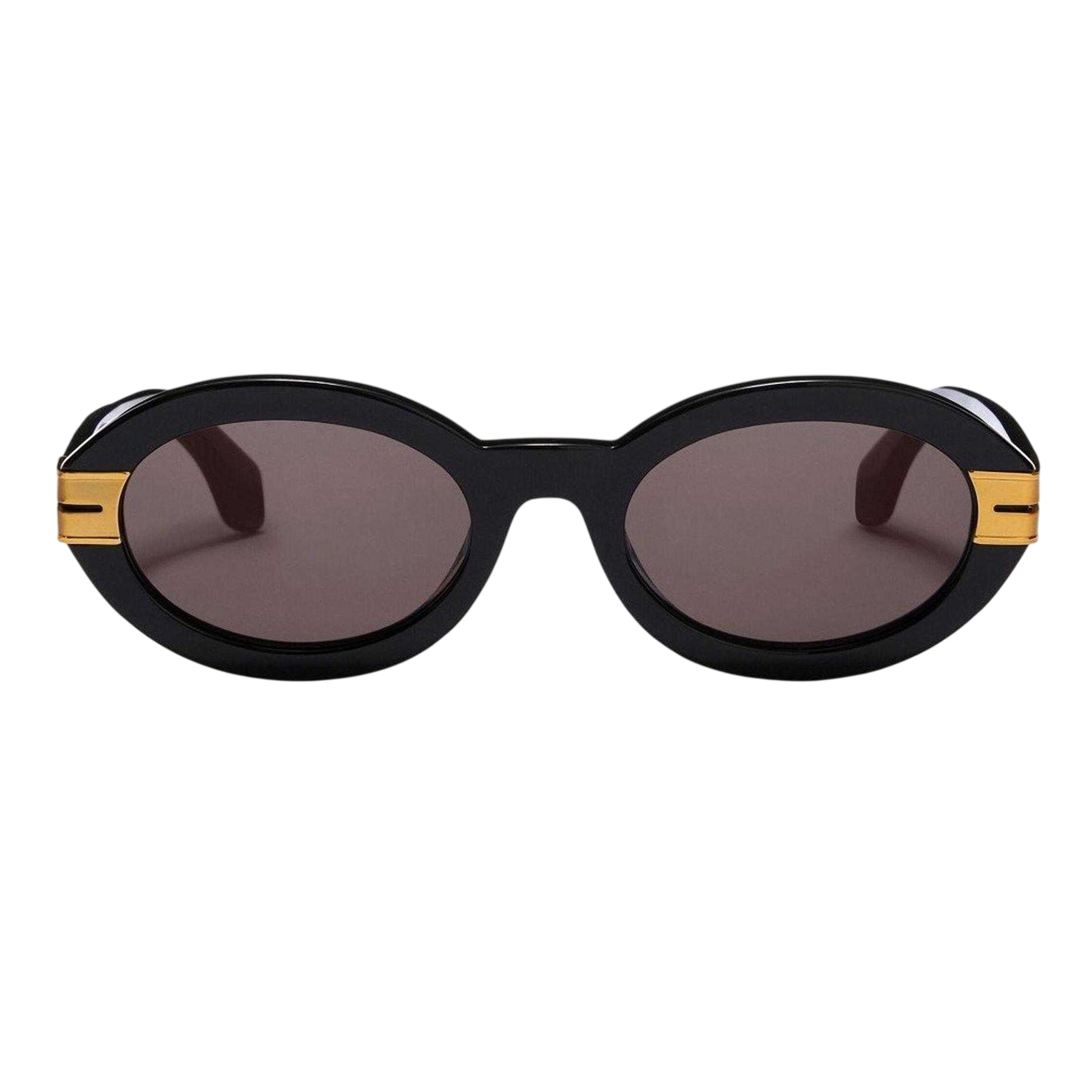 Black-Dark Grey - Front - Palm Angels Womens-Ladies Miracle Cat Eye Sunglasses