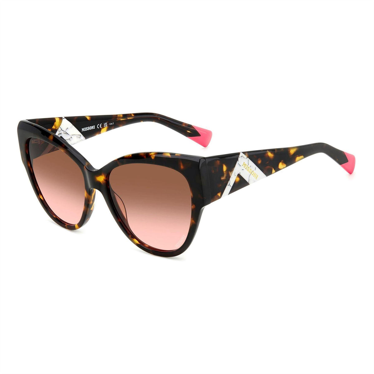 Havana - Back - Missoni Womens-Ladies Cat Eye Sunglasses