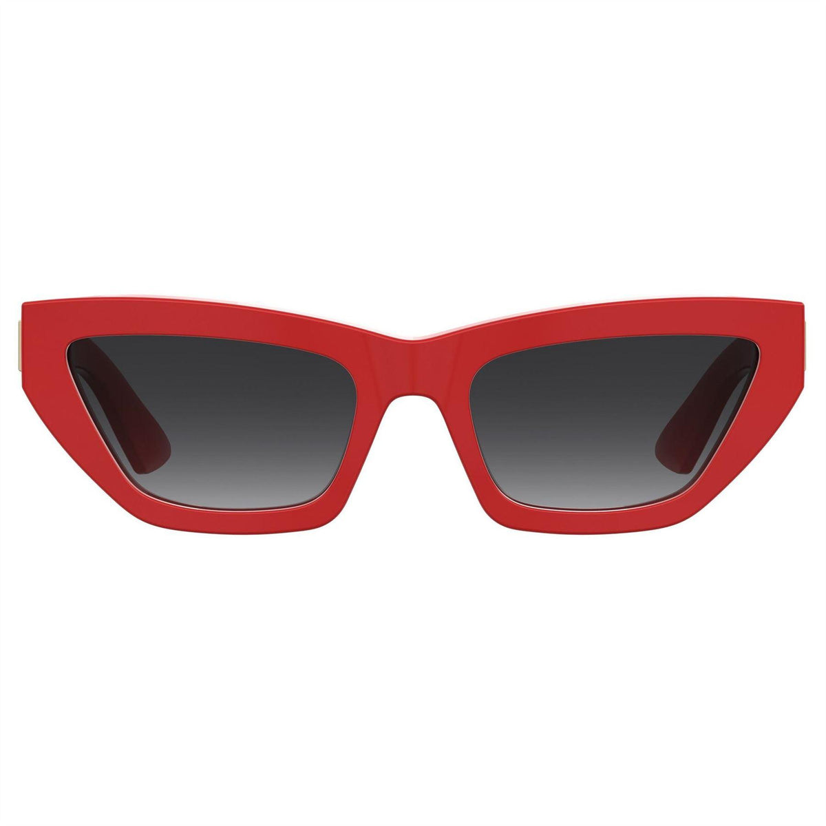 Red - Front - Moschino Womens-Ladies Round Cat Eye Sunglasses