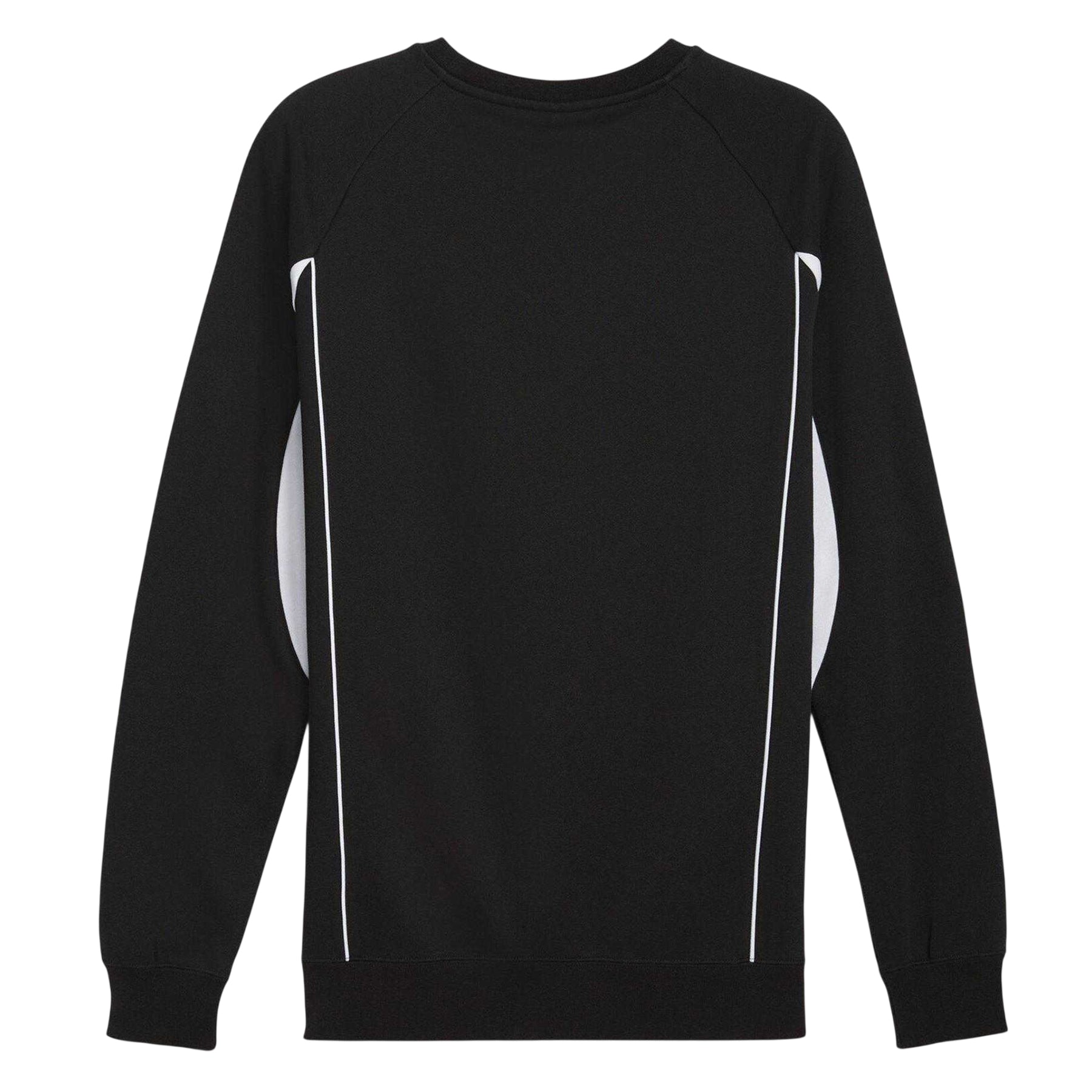 Black - Back - Puma Mens Logo Crew Neck Sports Sweatshirt
