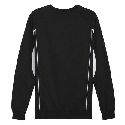 Black - Back - Puma Mens Logo Crew Neck Sports Sweatshirt