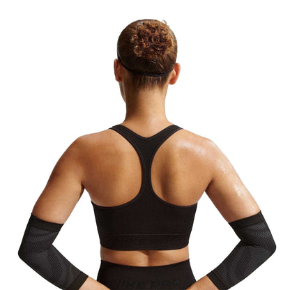 Black - Lifestyle - Nike Womens-Ladies Racerback Dri-FIT Cropped Tank Top