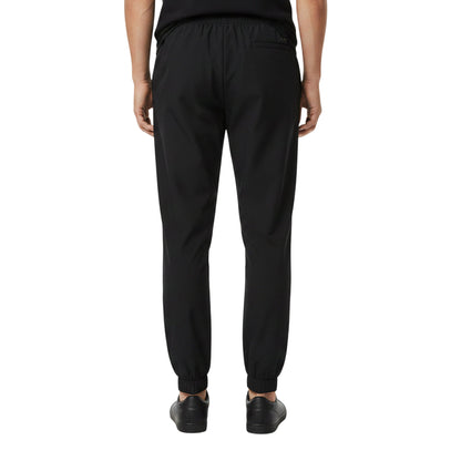Black - Lifestyle - Lacoste Mens Taffeta Logo Jogging Bottoms