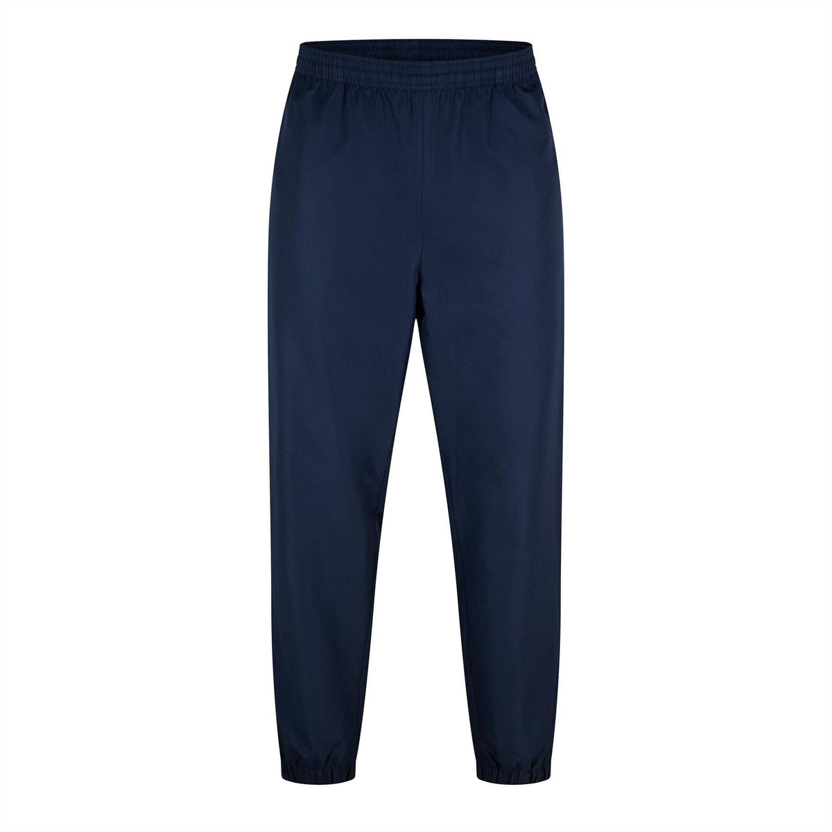 Navy - Front - Lacoste Mens Taffeta Logo Jogging Bottoms
