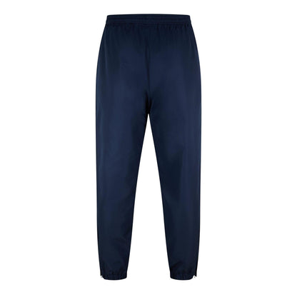 Navy - Back - Lacoste Mens Taffeta Logo Jogging Bottoms