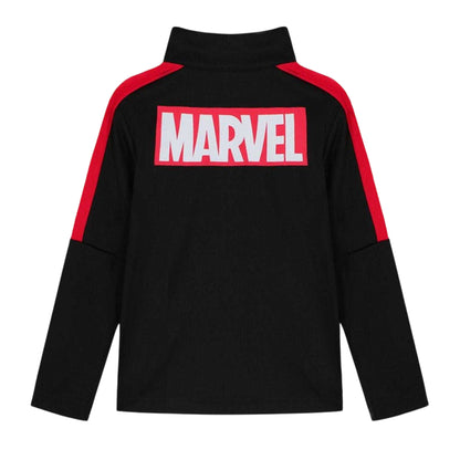 Red-Blue - Side - Sondico Childrens-Kids Spider-Man Tracksuit Set