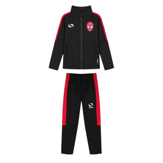 Red-Blue - Front - Sondico Childrens-Kids Spider-Man Tracksuit Set