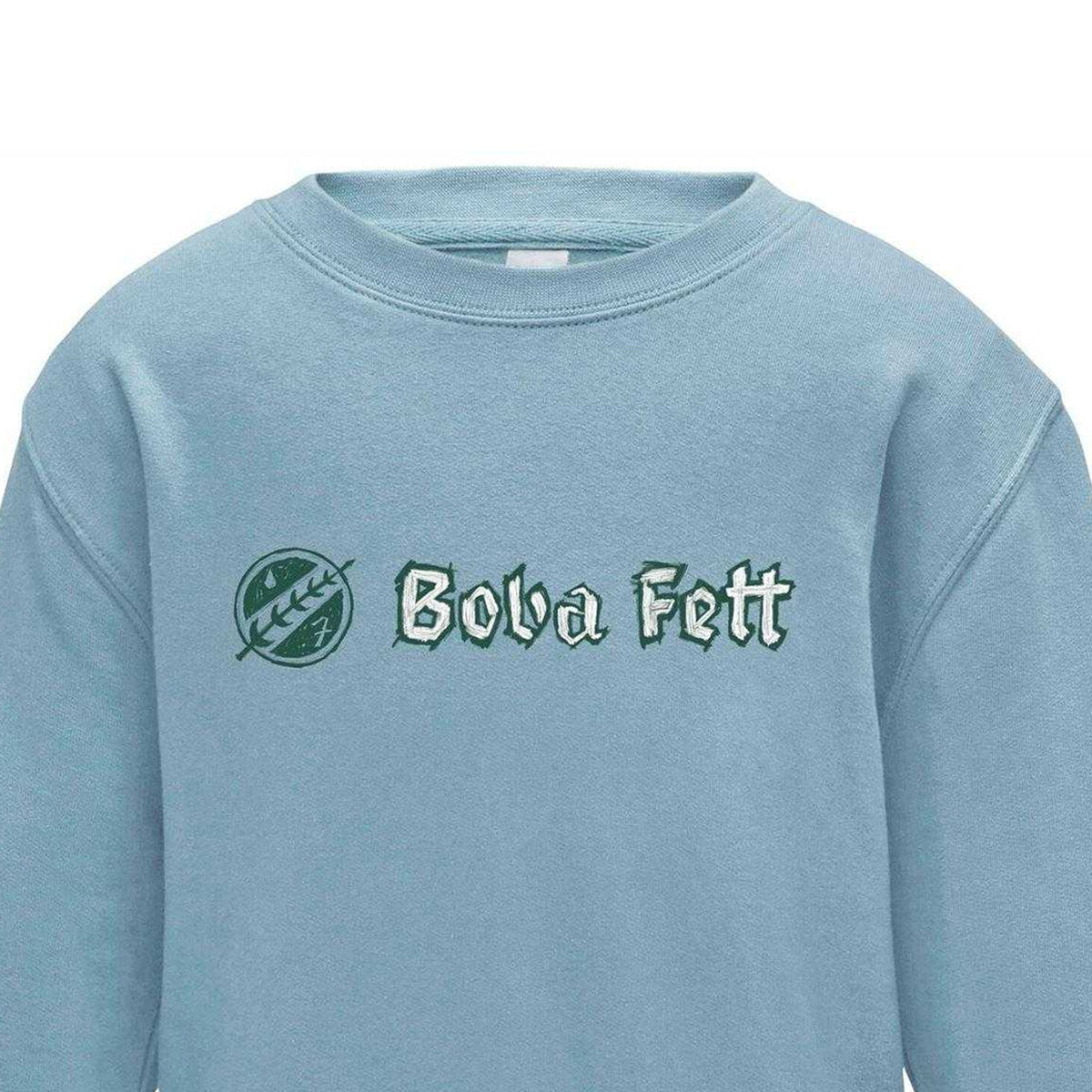 Blue - Side - AWD Childrens-Kids Boba Fett Star Wars Sweatshirt