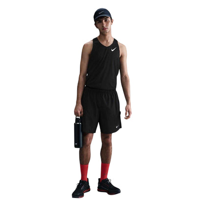 Black - Lifestyle - Nike Mens Swoosh Tank Top