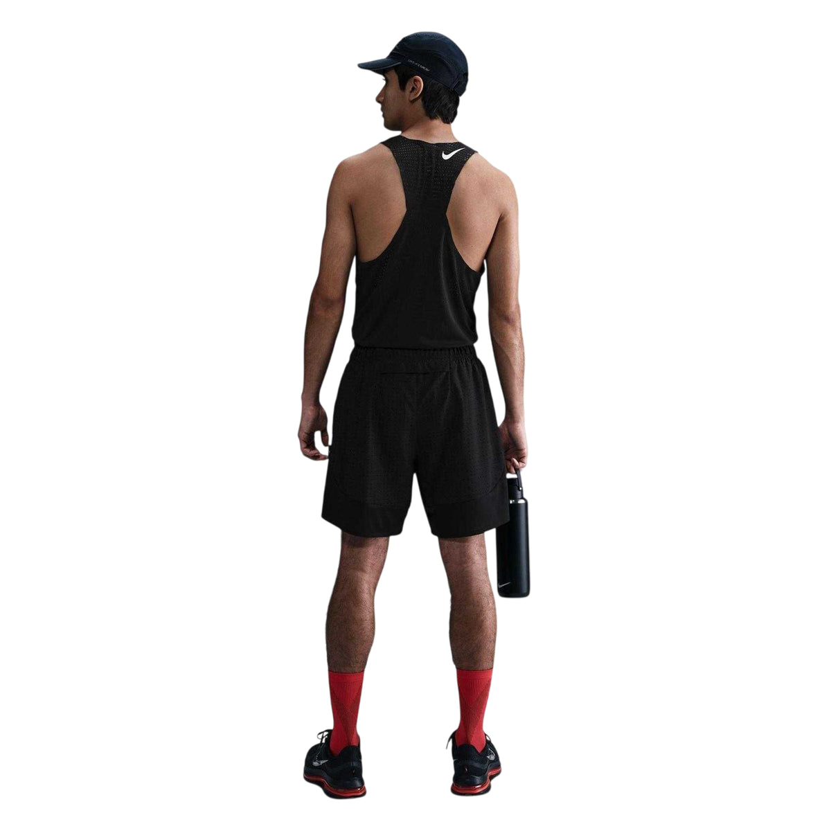Black - Pack Shot - Nike Mens Swoosh Tank Top