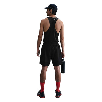 Black - Pack Shot - Nike Mens Swoosh Tank Top