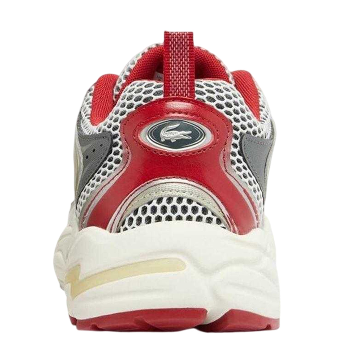 Red - Back - Lacoste Mens Storm 96 2K Trainers