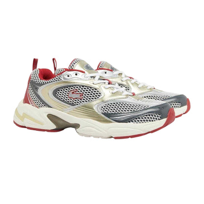 Red - Close up - Lacoste Mens Storm 96 2K Trainers