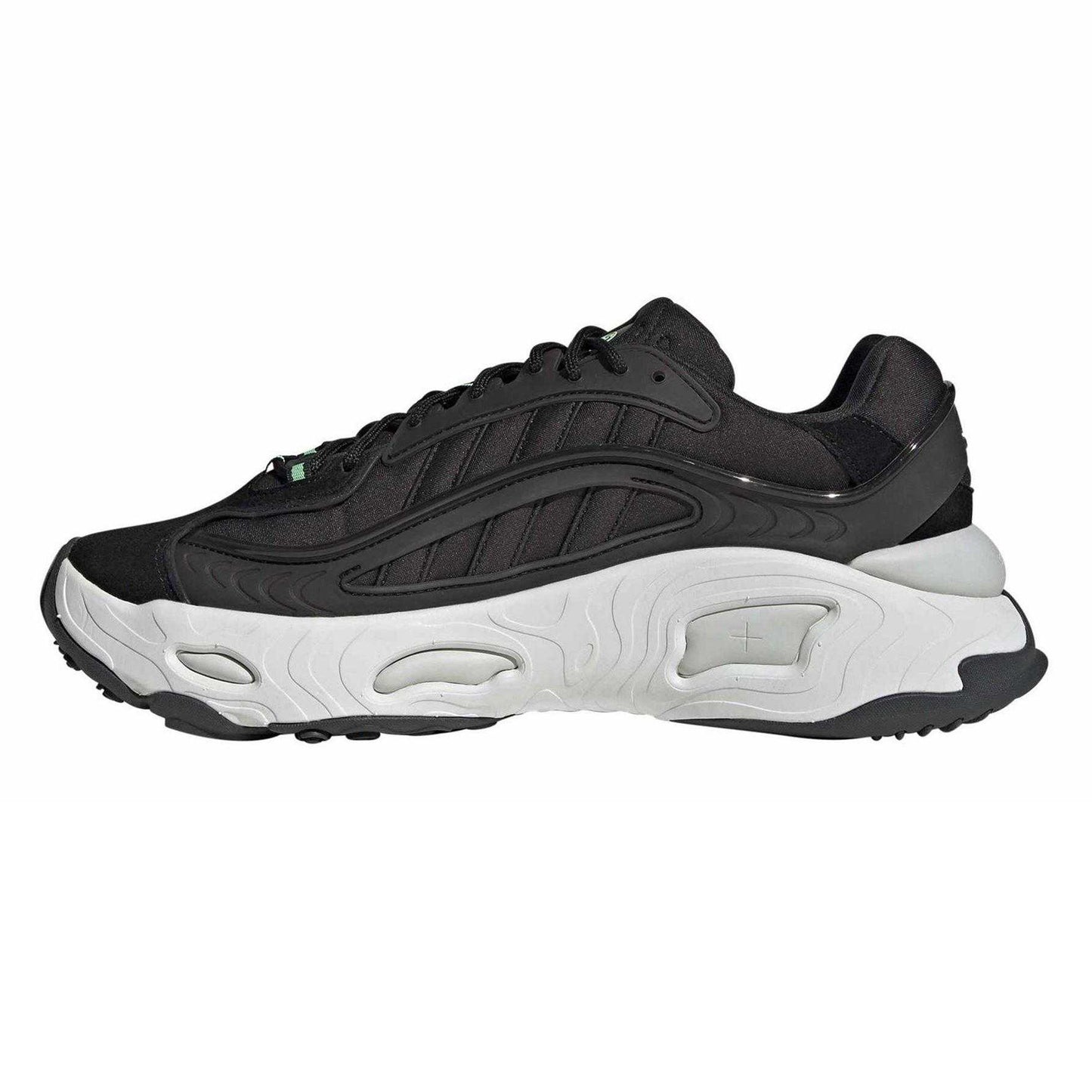 Core Black - Side - Adidas Mens Oznova Chunky Sole Trainers
