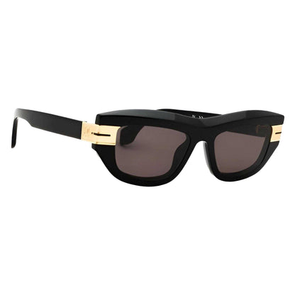Black-Dark Grey - Back - Palm Angels Womens-Ladies Claire Cat Eye Sunglasses