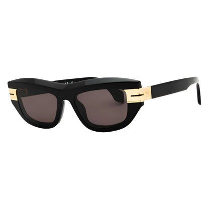 Black-Dark Grey - Front - Palm Angels Womens-Ladies Claire Cat Eye Sunglasses