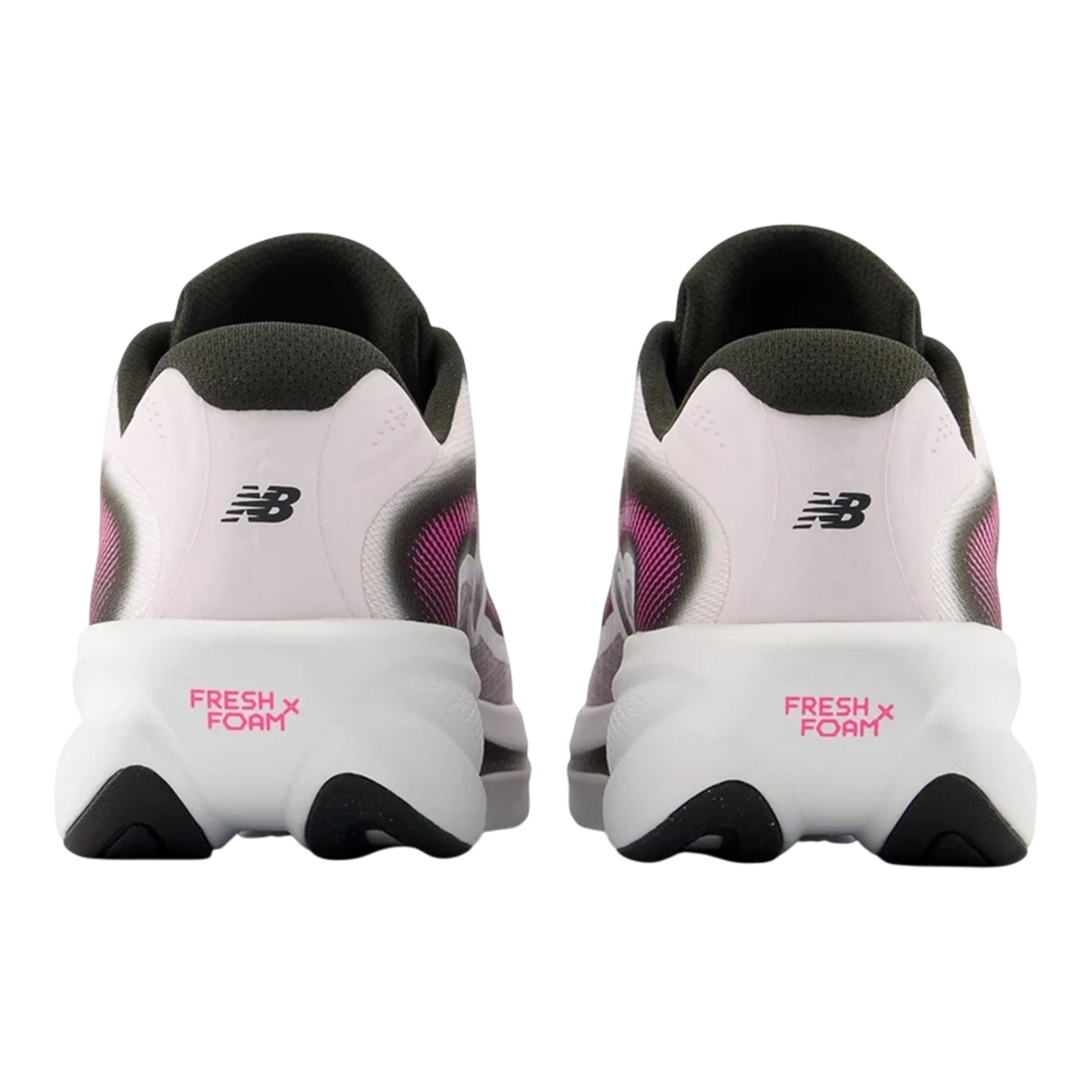 Grey-Pink - Back - New Balance Womens-Ladies Ellipse Cushioned Shoes