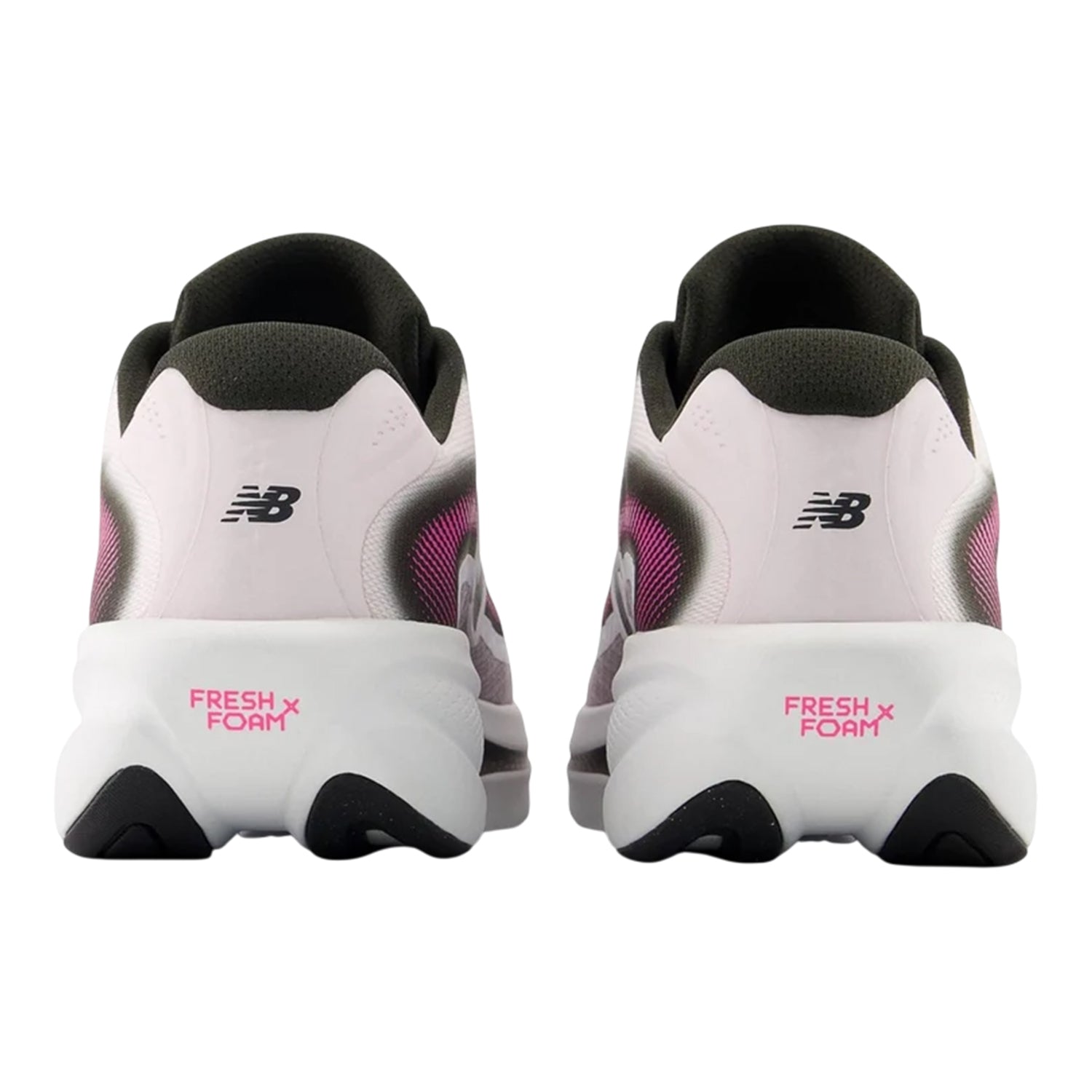 Grey-Pink - Back - New Balance Womens-Ladies Ellipse Cushioned Shoes