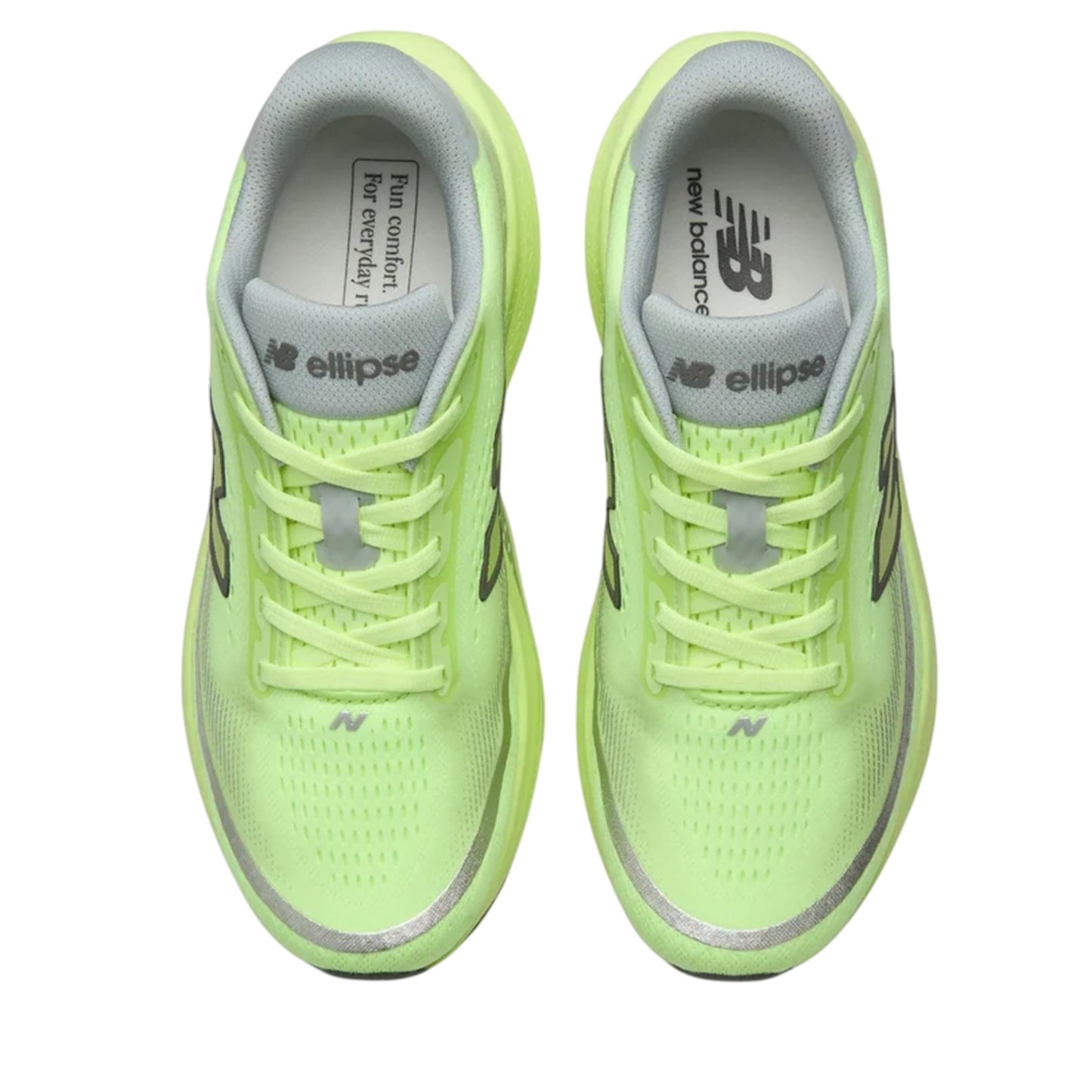 Yellow - Back - New Balance Womens-Ladies Ellipse Cushioned Shoes
