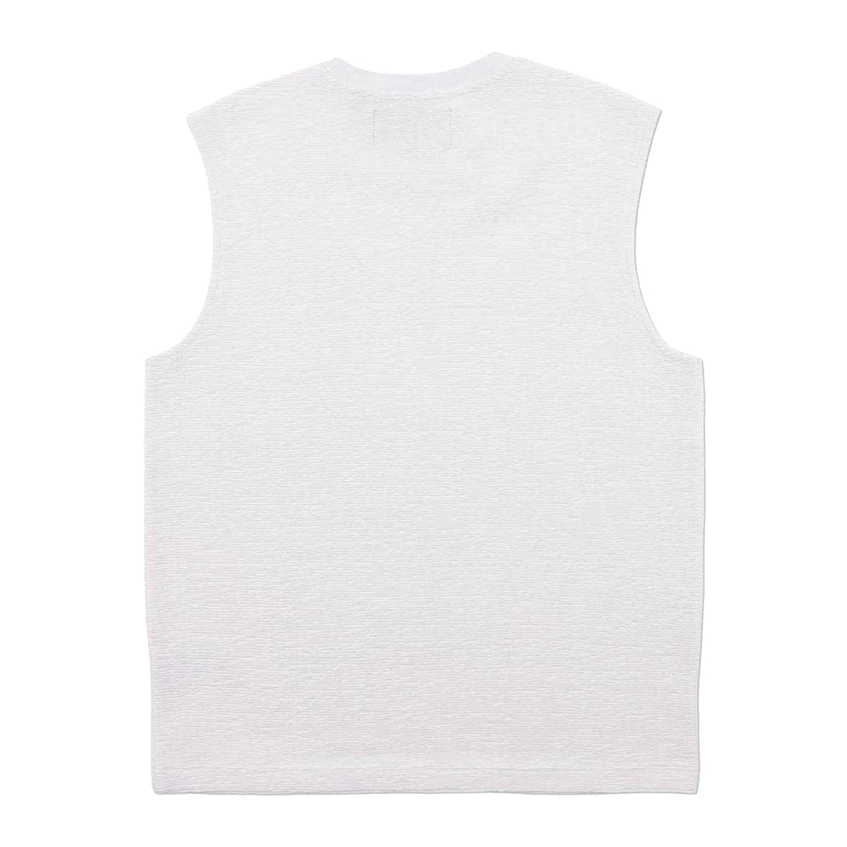 White - Back - Prevu Mens Ottoman Tank Top