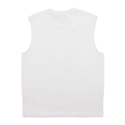 White - Back - Prevu Mens Ottoman Tank Top