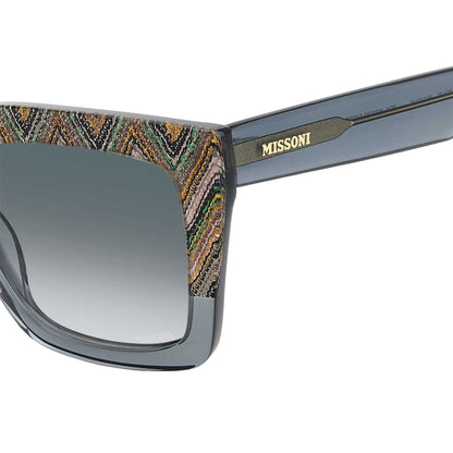 Grey-Green - Lifestyle - Missoni Womens-Ladies 0147-S Round Sunglasses