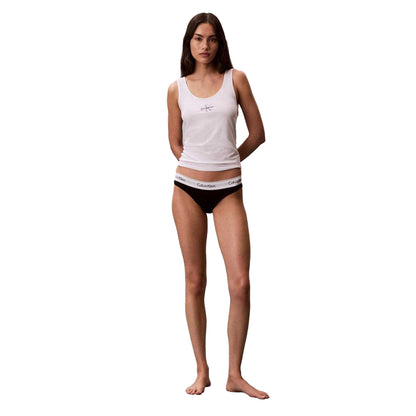 White - Lifestyle - Calvin Klein Womens-Ladies Vest Top