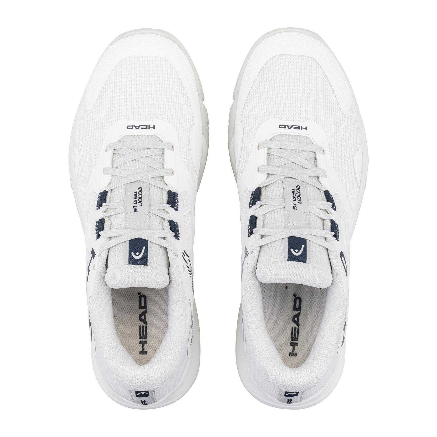 White-Blueberry - Side - Head Mens Motion Team 1.5 Cushioned Breathable Padel Shoes