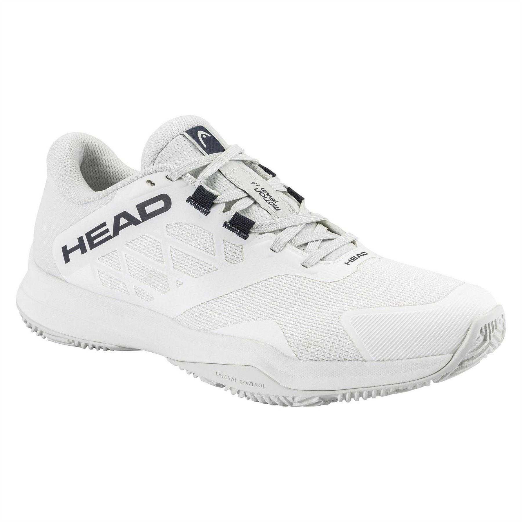 White-Blueberry - Front - Head Mens Motion Team 1.5 Cushioned Breathable Padel Shoes